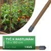 Tyc Garden 16/1800 mm, oceľ/plast, hnedá
