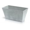 Kvetinac TUBUS Case Beton 600x324 mm, sivý