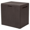 Box Keter® City storage box 113L, hnedý