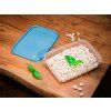 Dóza MagicHome Lunchbox, 1 lit, sada 4 ks, obdĺžniková