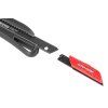 Nôž Strend Pro Premium FD706, SoftTouch, 9 mm, odlamovací, black line