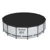 Plachta Bestway® FlowClear™, 58249, 488 cm, čierna, bazénová