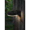 Lampa solárna, stena/plot, 2ks, 14x02x5,5cm