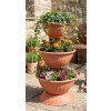 Kvetinac Strend Pro PYRAMID, 82 cm, terracotta