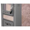 Kachle Nova Ceramic, 7,5 kW, 120 mm, mocca