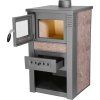 Kachle Nova Ceramic, 7,5 kW, 120 mm, mocca