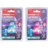 Čelovka Strend Pro Headlight, LED, 15 lm, mini, ružová/modrá, Sellbox 8 ks