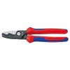KNIPEX Káblové nožnice s dvojitým britom 200 SERVIS EXCLUSIVE