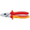 KNIPEX Káblové nožnice 165 SERVIS EXCLUSIVE