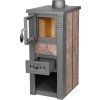 Kachle Pro LAVA Ceramic, mocca, 6 kW, 120 mm