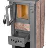 Kachle Pro LAVA Ceramic, mocca, 6 kW, 120 mm