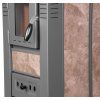 Kachle Pro LAVA Ceramic, mocca, 6 kW, 120 mm