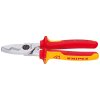KNIPEX Káblové nožnice s dvojitým britom 200 SERVIS EXCLUSIVE