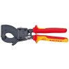 KNIPEX Kliešte na káble (princíp rohatky so západkou) 250 SERVIS EXCLUSIVE + VOUCHER - zľavový kupón