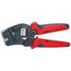 KNIPEX Samonastaviteľné čelné kliešte pre lisovanie káblových koncoviek 190 SERVIS EXCLUSIVE