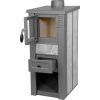 Kachle Pro LAVA Ceramic, šedé, 6,5 kW, 120 mm