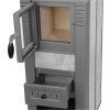 Kachle Pro LAVA Ceramic, šedé, 6,5 kW, 120 mm