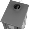 Kachle Pro LAVA Ceramic, šedé, 6,5 kW, 120 mm