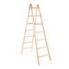 Rebrík Strend Pro, 7 priečkový, drevené štafle, 2,26 m, max. 150 kg