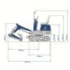 Scheppach EXC 815 - minibagr