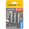 Závitník Strend Pro, M3, 0,5 mm, DIN352, bal. 3 ks