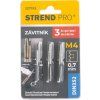 Závitník Strend Pro, M4, 0,7 mm, DIN352, bal. 3 ks