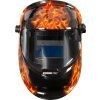Kukla zváračská Strend Pro Galaxy Fire Skull, AutoDark, samostmievacia