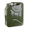 ocelovy kanister 20 litrov olivovy
