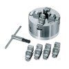Scheppach štvorčeľusťové skľučovadlo 125 mm (4ks)
