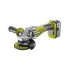 Ryobi R18AG7-140S aku 18 V bezuhlíková uhlová brúska 125 mm + 4Ah batéria + nabíjačka ONE+