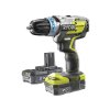 Ryobi R18PDBL-220S aku 18 V bezkomutátorová príklepová vŕtačka + 2x 2Ah batéria + nabíjačka ONE+