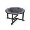 Ohnisko Strend Pro Grill, kovové, 4 stoličky, 105 cm