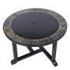 Ohnisko Strend Pro Grill, kovové, 4 stoličky, 105 cm
