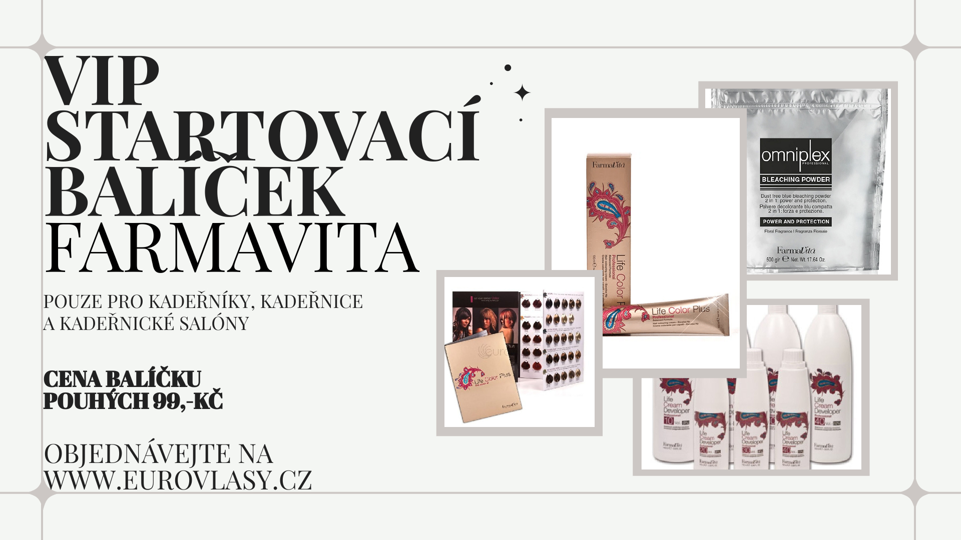 VIP STARTOVACÍ BALÍČEK