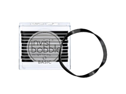 Invisibobble BASIC True Black - vlasové gumičky 10 ks/bal.