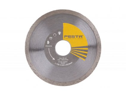 Kotouč diamantový FESTA plný 110x2x22. 2mm