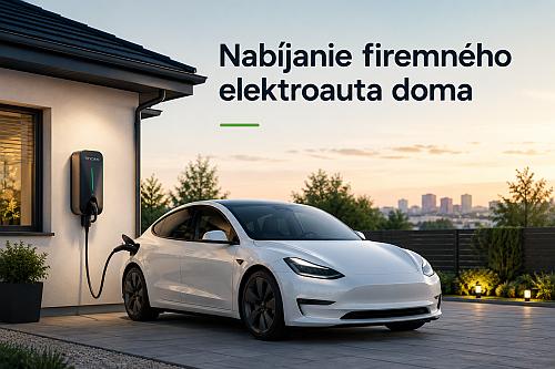 Firemné auto nabíjane doma?
