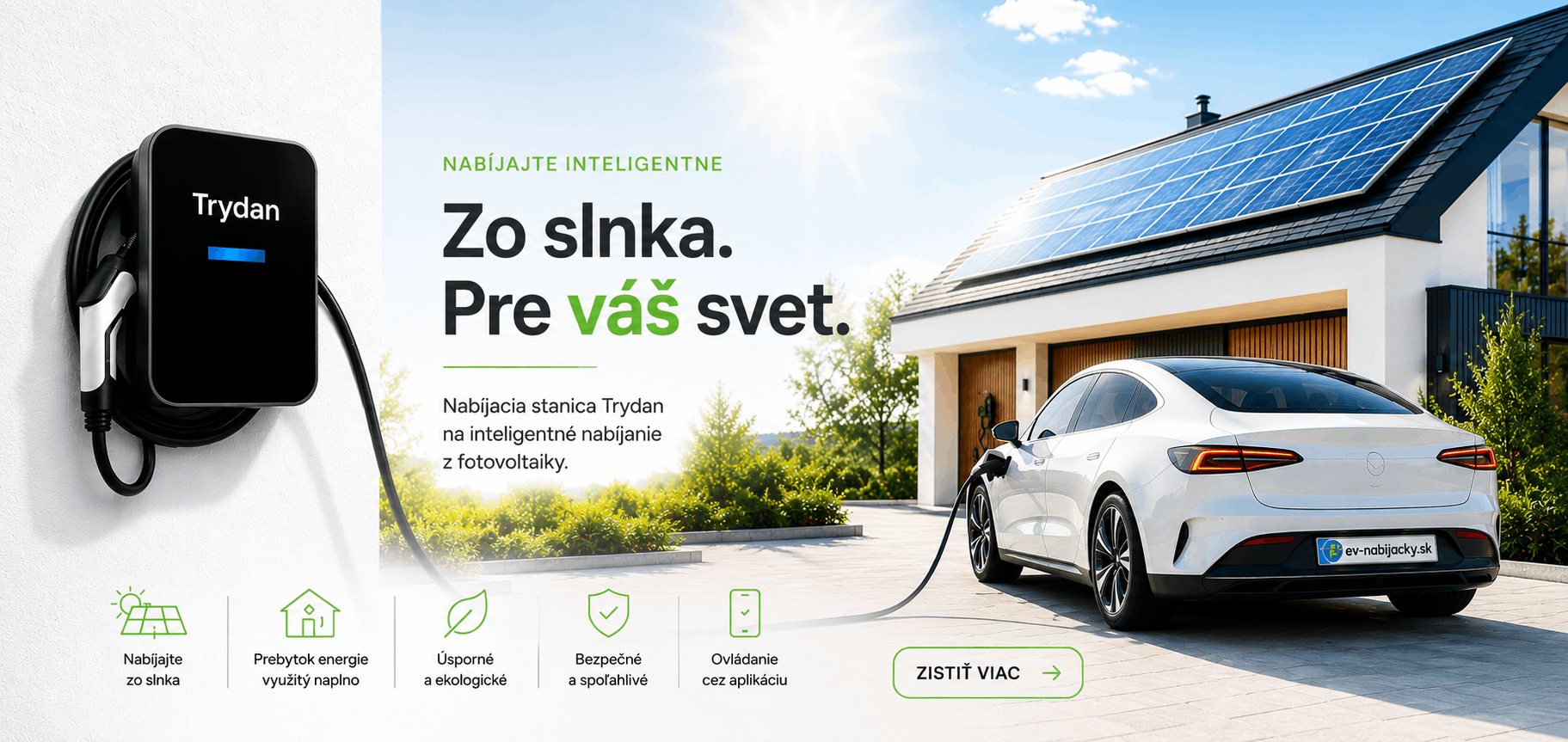 Trydan zo slnka pre váš svet