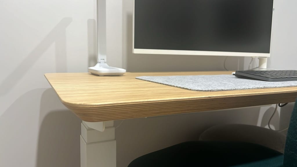 NORDEN stabilní dubový výškově nastavitelný stůl