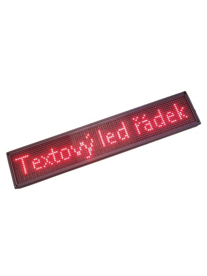 1870 reklamni 96x 16 led panel s pohyblivym textem cerveny radek wifi