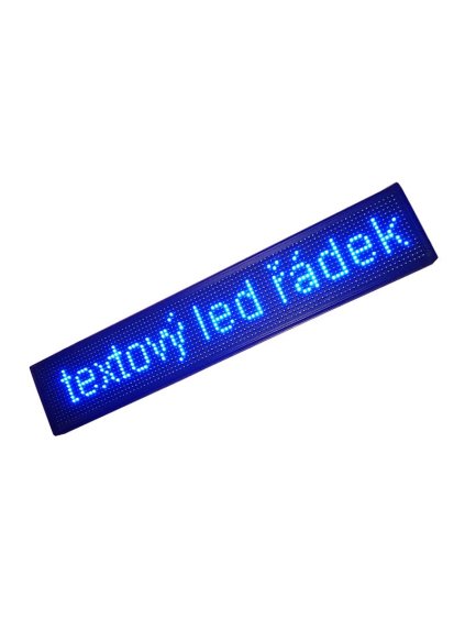 1585 reklamni 96x 16 led panel s pohyblivym textem modry radek wifi