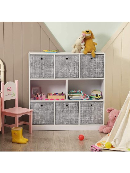 Faltbare Aufbewahrungsboxen 6er Set RFB02LG 3 4