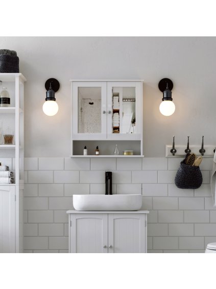 Spiegelschrank mit Doppeltuer LHC002 3