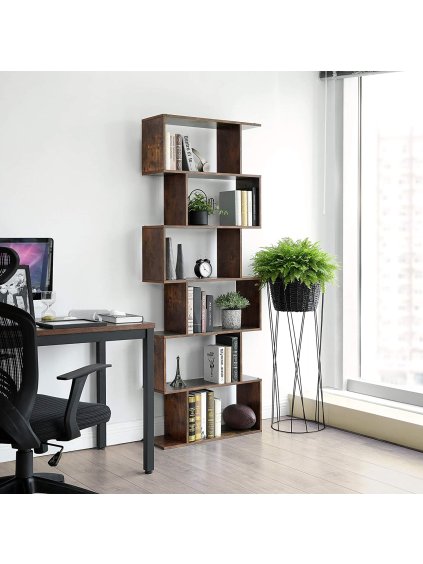 Freestanding Decorative Wooden Bookcase LBC61BX 2