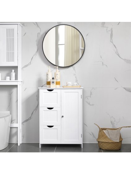 Schrank mit 3 grossen Schubladen BBC49WT 4