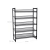 Flat Angled Shoe Rack LMR005B 7