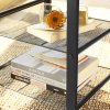 Industrial Side End Table LET23X 6