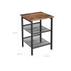 Industrial Side End Table LET23X 7