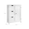 Schrank mit 3 grossen Schubladen BBC49WT 7
