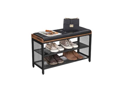 Mesh Shelf Shoe Bench LBS75X 2